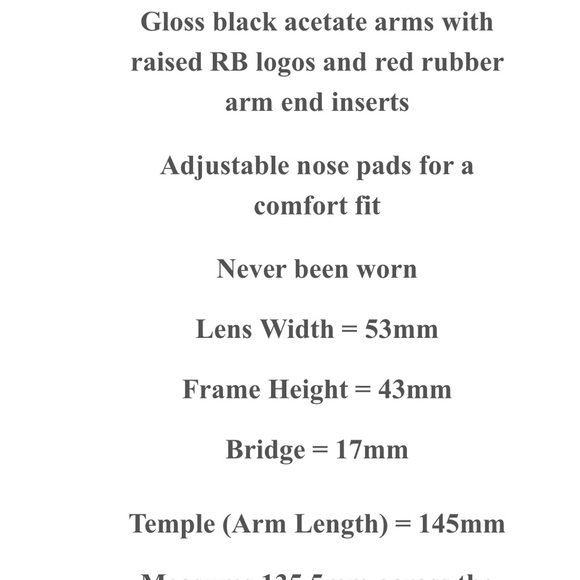 RAY-BAN PRESCRIPTION EYEWEAR BRAND NEW NEVER WORN - Picture 9 of 9